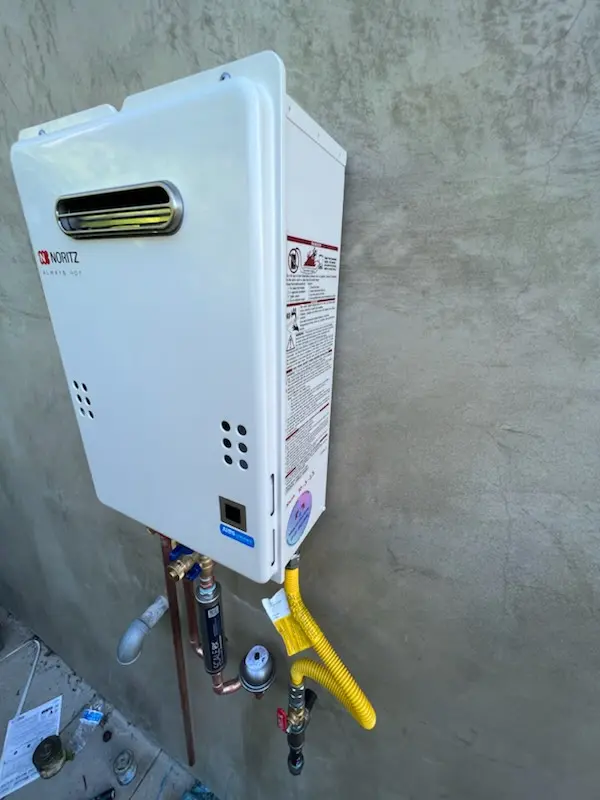 Tankless water heater installation for Islands of Doral homes